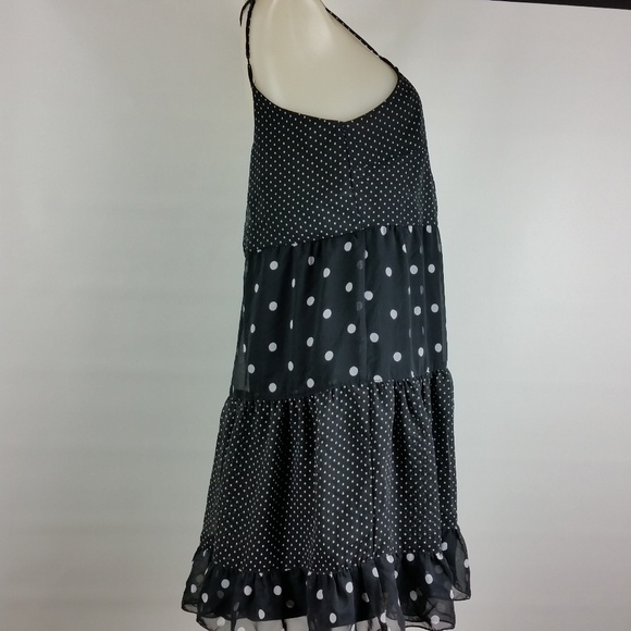 Maurices Polka Dot Tiered Dress Size Medium - Picture 4 of 6